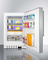 Summit 21" Undercounter Built-In All-Refrigerator ALFZ36SSHV Freezers ALFZ36SSHV Wine Coolers Empire