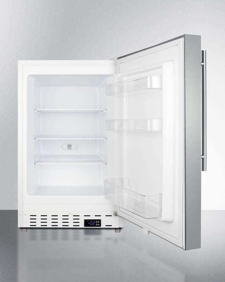 Summit 21" Undercounter Built-In All-Refrigerator ALFZ36SSHV Wine Coolers Empire