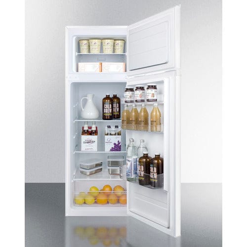 Summit 22" Slim White Refrigerator-Freezer CP962 Wine Coolers Empire