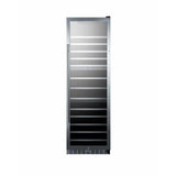 Summit 24" 133 Bottle Triple Zone Stainless Steel Wine Fridge SWC1987T Wine Coolers SWC1987T Wine Coolers Empire