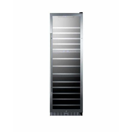 Summit 24" 133 Bottle Triple Zone Stainless Steel Wine Fridge SWC1987T Wine Coolers SWC1987T Wine Coolers Empire