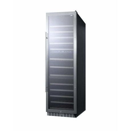 Summit 24" 133 Bottle Triple Zone Stainless Steel Wine Fridge SWC1987T Wine Coolers SWC1987T Wine Coolers Empire