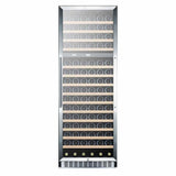 Summit 24"  174 Bottle Dual Zone All Stainless Steel Wine Fridge SWC1966CSS Wine Coolers SWC1966CSS Wine Coolers Empire
