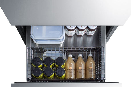 Summit 24" 2-Drawer All-Refrigerator ADRD24 Refrigerators ADRD24 Wine Coolers Empire