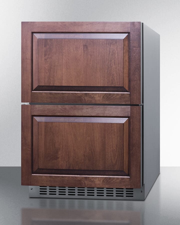 Summit 24" 2-Drawer All-Refrigerator ADRD241CSS Wine Coolers Empire