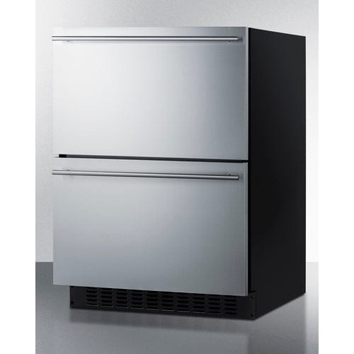 Summit 24" 2-Drawer All-Refrigerator ASDR2414 Wine Coolers Empire