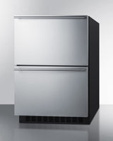 Summit 24" 2 Drawer Outdoor All-Freezer ADFD243OS Freezers ADFD243OS Wine Coolers Empire