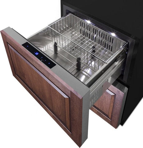 Summit 24" 2-Drawer Panel Ready All-Refrigerator ADRD241PNR Refrigerators ADRD241PNR Wine Coolers Empire
