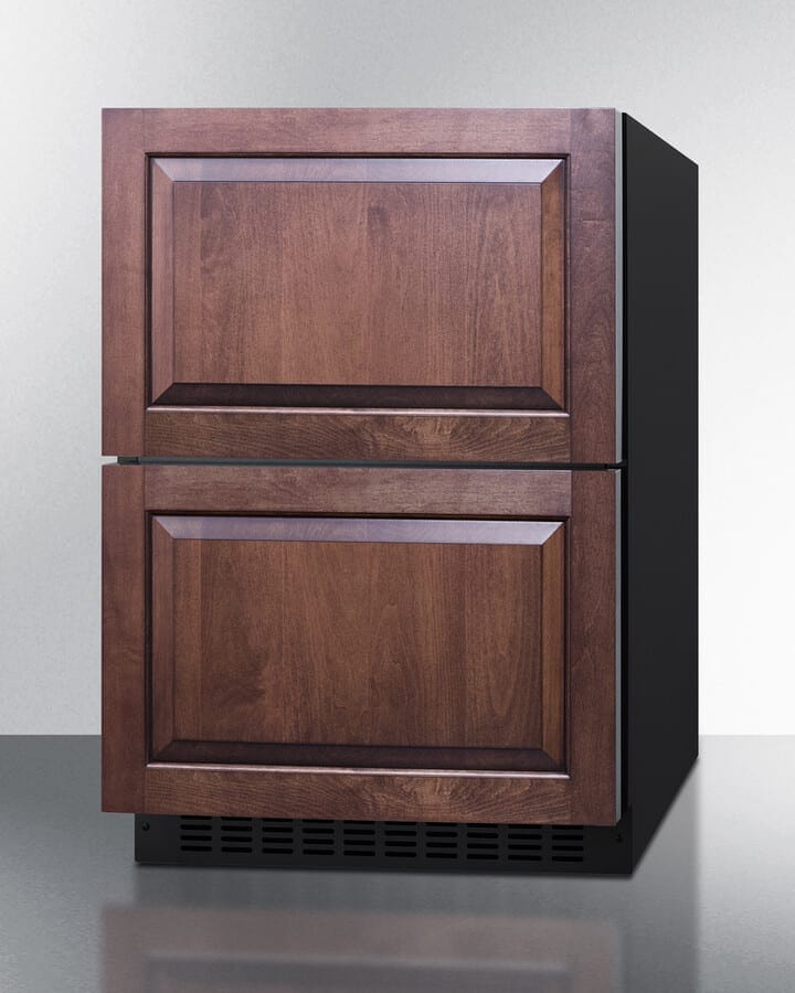 Summit 24" 2-Drawer Panel Ready All-Refrigerator ADRD241PNR Wine Coolers Empire