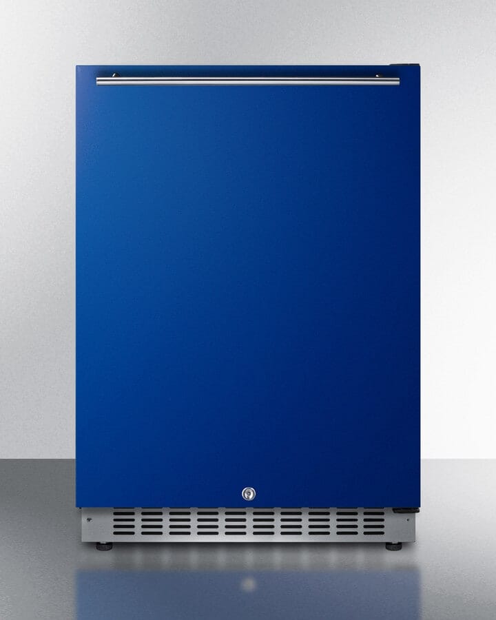 Summit 24" ADA Compliant Built-In Refrigerator AL54BLHD Wine Coolers Empire