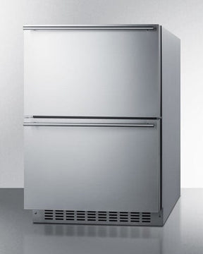 Summit 24" ADA Compliant Refrigerator-Freezer ADRF244CSS Refrigerators ADRF244CSS Wine Coolers Empire