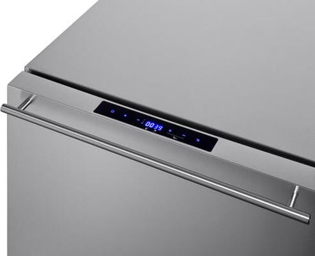 Summit 24" ADA Compliant Refrigerator-Freezer ADRF244CSS Refrigerators ADRF244CSS Wine Coolers Empire