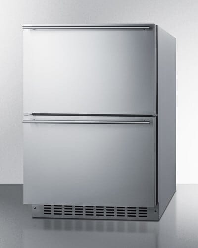 Summit 24" ADA Compliant Refrigerator-Freezer ADRF244CSS Wine Coolers Empire