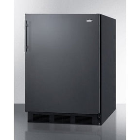 Summit 24" Black Finish ADA Refrigerator-Freezer CT663BKADA Refrigerators CT663BKADA Wine Coolers Empire