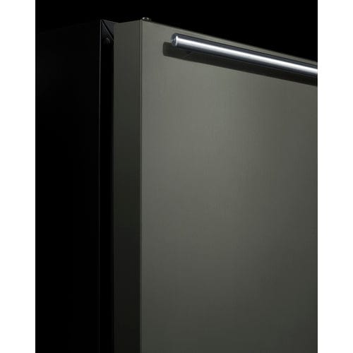 Summit 24" Black Stainless Steel Door All-Freezer ALFZ53KSHH Freezers ALFZ53KSHH Wine Coolers Empire