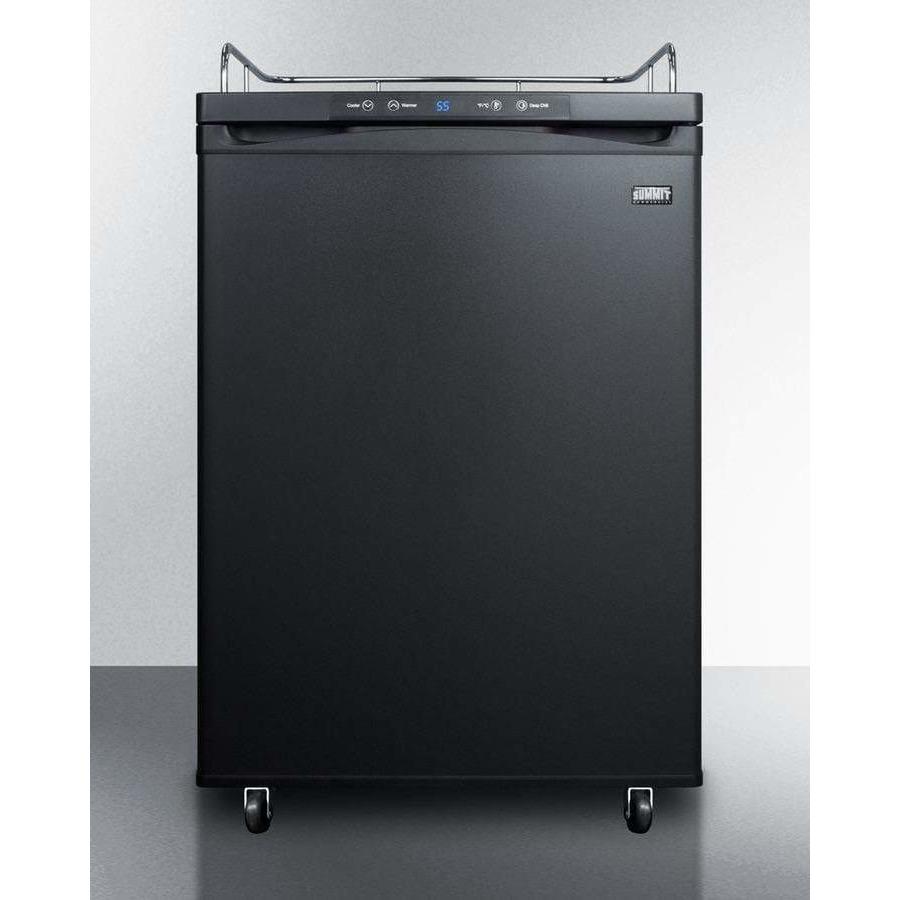 Summit 24" Built-In Auto Defrost Kegerator SBC635MBI7NK Kegerators SBC635MBI7NK Wine Coolers Empire