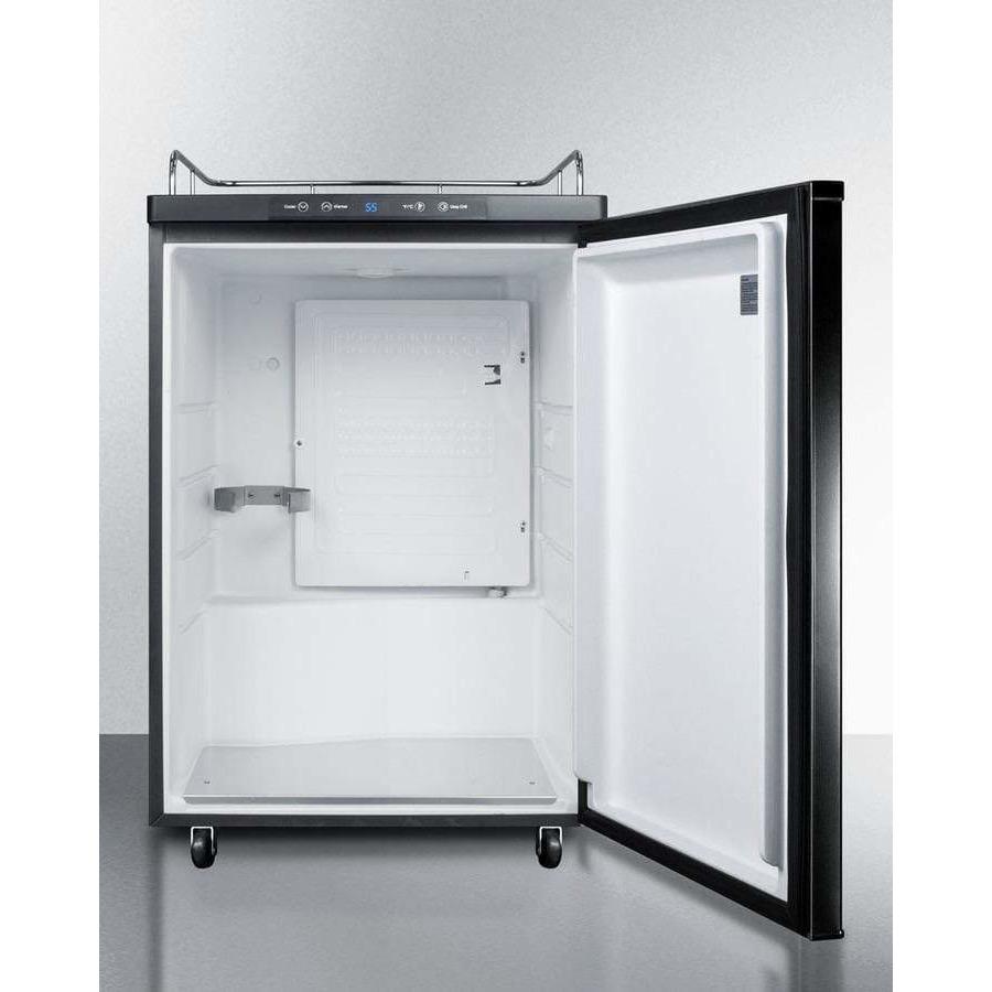 Summit 24" Built-In Auto Defrost Kegerator SBC635MBI7NK Kegerators SBC635MBI7NK Wine Coolers Empire