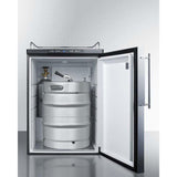Summit 24" Built-In Auto Defrost Kegerator SBC635MBINKFR Kegerators SBC635MBINKFR Wine Coolers Empire