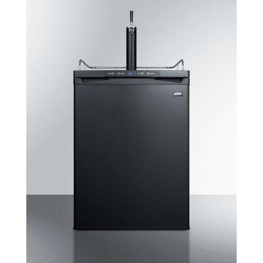 Summit 24" Built-In Automatic Defrost Single Tap Kegerator SBC635MBI Kegerators SBC635MBI Wine Coolers Empire