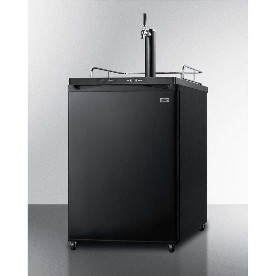 Summit 24" Built-In Automatic Defrost Single Tap Kegerator SBC635MBI Kegerators SBC635MBI Wine Coolers Empire