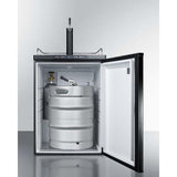Summit 24" Built-In Automatic Defrost Single Tap Kegerator SBC635MBI Kegerators SBC635MBI Wine Coolers Empire