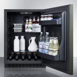 Summit 24" Built-In Frost Free Commercial All-Refrigerator AL54KSHH Refrigerators AL54KSHH Wine Coolers Empire