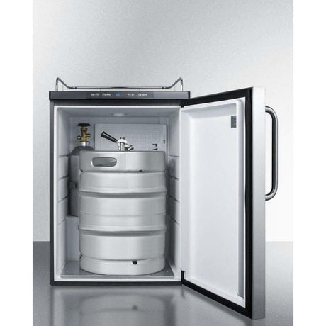 Summit 24" Built-In Kegerator SBC635MBINKSSTB Kegerators SBC635MBINKSSTB Wine Coolers Empire