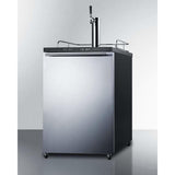 Summit 24" Built-In Single Tap Kegerator SBC635MBI7SSHH Kegerators SBC635MBI7SSHH Wine Coolers Empire
