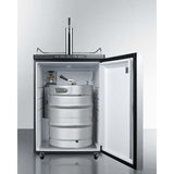 Summit 24" Built-In Single Tap Kegerator SBC635MBI7SSHH Kegerators SBC635MBI7SSHH Wine Coolers Empire