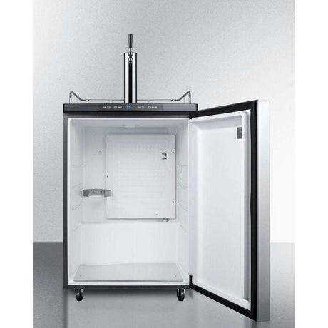 Summit 24" Built-In Single Tap Kegerator SBC635MBI7SSHH Kegerators SBC635MBI7SSHH Wine Coolers Empire