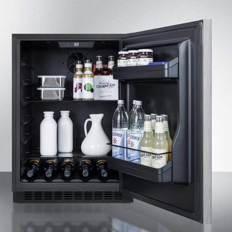 Summit 24" Built-In Undercounter All-Fridge AL54CSSHH Refrigerators AL54CSSHH Wine Coolers Empire