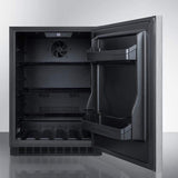 Summit 24" Built-In Undercounter All-Fridge AL54CSSHH Refrigerators AL54CSSHH Wine Coolers Empire