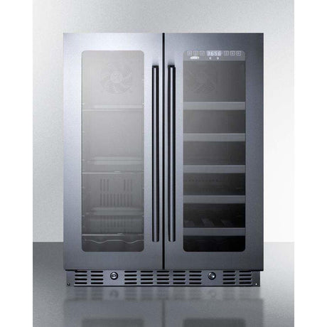 Summit 24" Built-In Wine/Beverage Fridge ALFD24WBV Wine/Beverage Coolers Combo ALFD24WBV Wine Coolers Empire