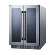 Summit 24" Built-In Wine/Beverage Fridge ALFD24WBVCSS Wine/Beverage Coolers Combo ALFD24WBVCSS Wine Coolers Empire