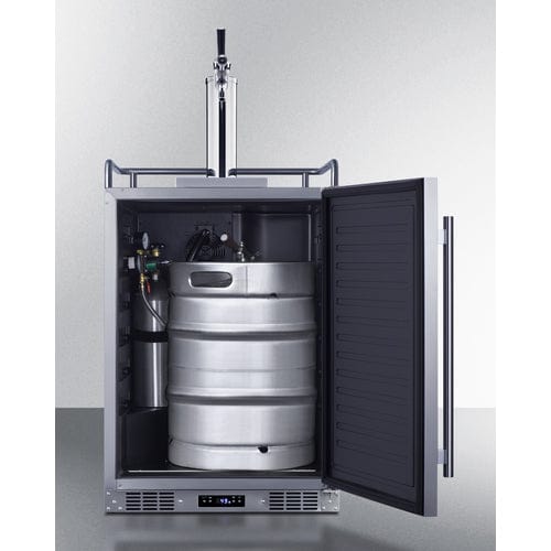 Summit 24" Commercial Built-In Outdoor Kegerator BC74OSCOM Kegerators BC74OSCOM Wine Coolers Empire