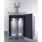 Summit 24" Dual Tap Built-In Wine Kegerator SBC682WKDTWIN Kegerators SBC682WKDTWIN Wine Coolers Empire