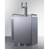 Summit 24" Dual Tap Built-In Wine Kegerator SBC682WKDTWIN Kegerators SBC682WKDTWIN Wine Coolers Empire