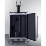 Summit 24" Dual Tap Built-In Wine Kegerator SBC682WKDTWIN Kegerators SBC682WKDTWIN Wine Coolers Empire