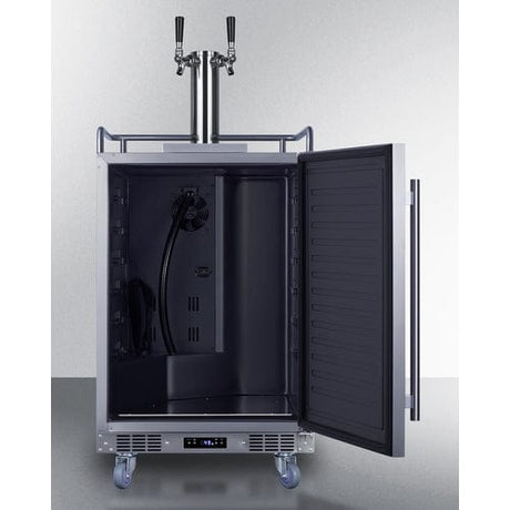 Summit 24" Dual Tap Cold Brew Coffee Kegerator SBC682CFTWIN Kegerators SBC682CFTWIN Wine Coolers Empire