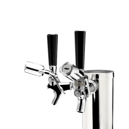 Summit 24" Dual Tap Commercial Outdoor Kegerator BC74OSCOMTWIN Wine Coolers Empire