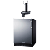 Summit 24" Floating Tap ADA Beer Kegerator SBC7BRSFLTWADALHD Kegerators SBC7BRSFLTWADALHD Wine Coolers Empire