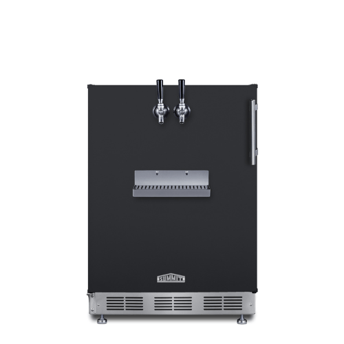 Summit 24" Front Tap Cold Brew Coffee Black Kegerator SBC58BFRTPCFLHD Kegerators SBC58BFRTPCFLHD Wine Coolers Empire