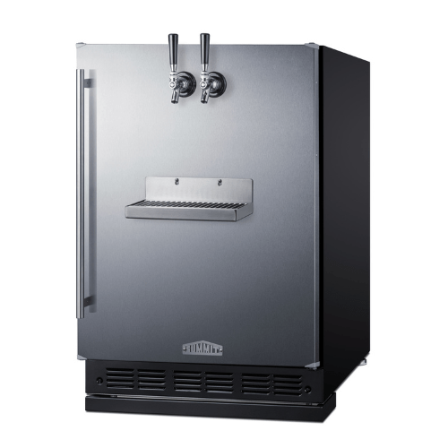 Summit 24" Front Tap Cold Brew Coffee Kegerator SBC7BRSFRTPCF Kegerators SBC7BRSFRTPCF Wine Coolers Empire