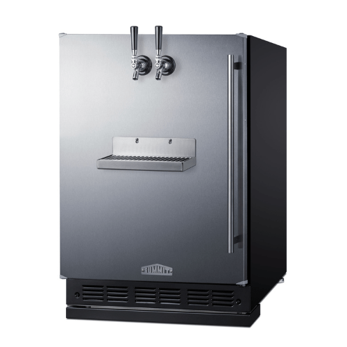 Summit 24" Front Tap Cold Brew Coffee Kegerator SBC7BRSFRTPCFADALHD Kegerators SBC7BRSFRTPCFADALHD Wine Coolers Empire