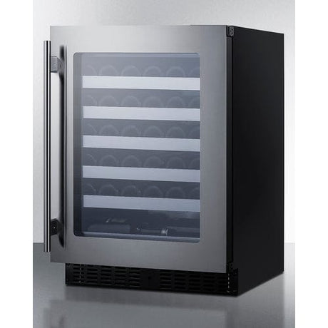 Summit 24" Glass Door Built-In Wine Cooler ASDW2412 Wine Coolers ASDW2412 Wine Coolers Empire