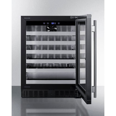 Summit 24" Glass Door Built-In Wine Cooler ASDW2412 Wine Coolers ASDW2412 Wine Coolers Empire
