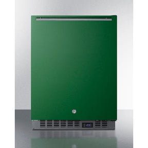 Summit 24" Green Door Built-In All-Freezer ALFZ53G Refrigerators ALFZ53G Wine Coolers Empire