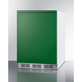 Summit 24" Green Finish All-Refrigerator BAR611WHG Refrigerators BAR611WHG Wine Coolers Empire