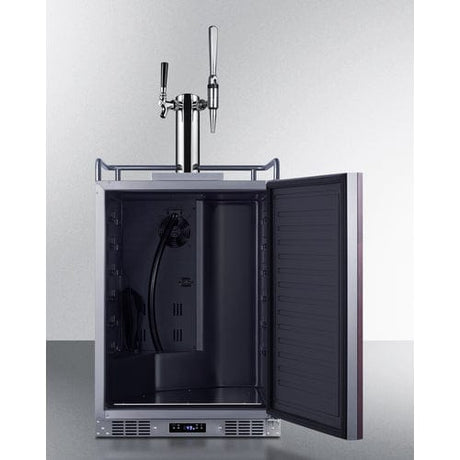 Summit 24 inch Built-In Cold Brew/Nitro Coffee Kegerator SBC682PNRCMTWIN Kegerators SBC682PNRCMTWIN Wine Coolers Empire