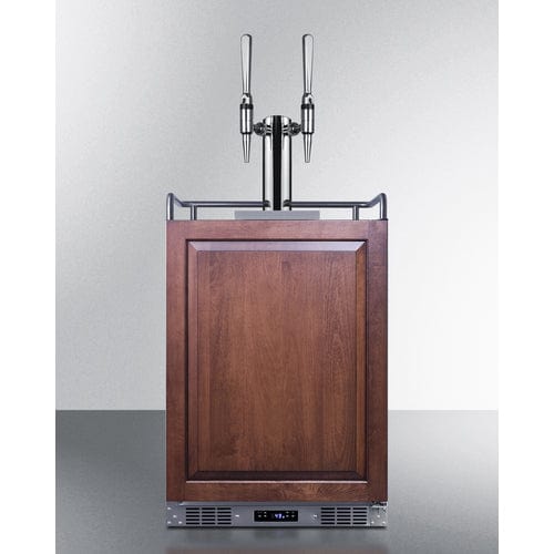 Summit 24 inch Built-In Nitro Coffee Kegerator SBC682PNRNCFTWIN Kegerators SBC682PNRNCFTWIN Wine Coolers Empire